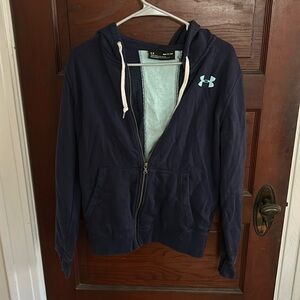 Under armour zip up hoodie